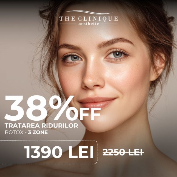 Tratarea ridurilor Botox 3 zone