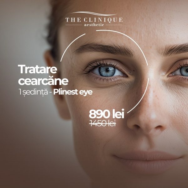 Tratare cearcăne 1 ședință Plinest eye