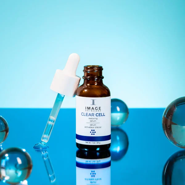 Ser restaurator pentru tenul gras Image Clear Cell Restoring Serum - imagine 3
