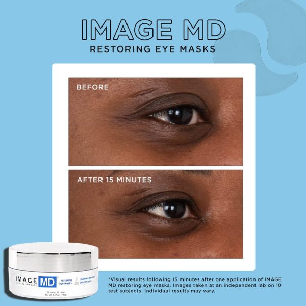 Mască zona ochilor IMAGE MD restoring eye masks - imagine 5