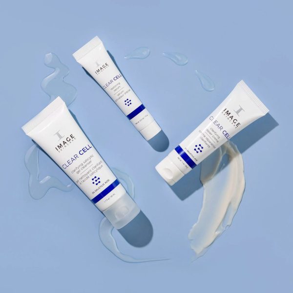 Set cosmetice ten gras/acneic Image Clear Skin Solution Kit - imagine 2