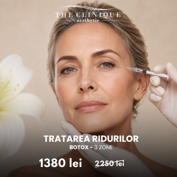 Tratarea Ridurilor Botox 3 Zone