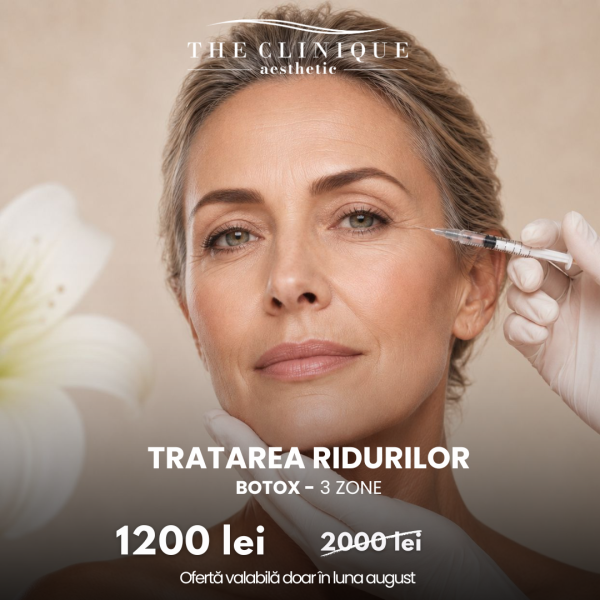 Tratarea Ridurilor Botox - 3 Zone