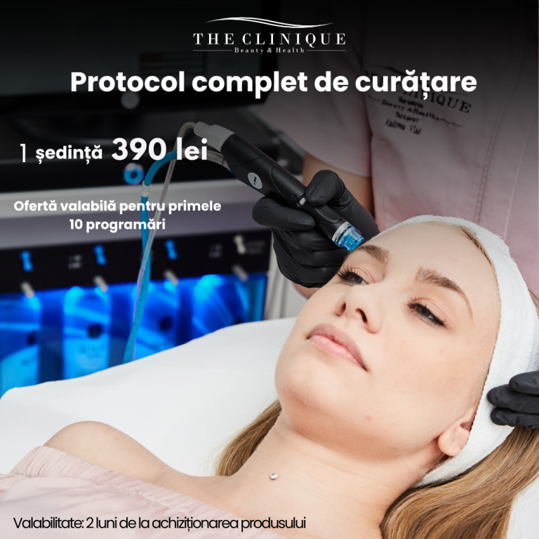 Hydrafacial - Protocol complet de curățare - 1 ședință